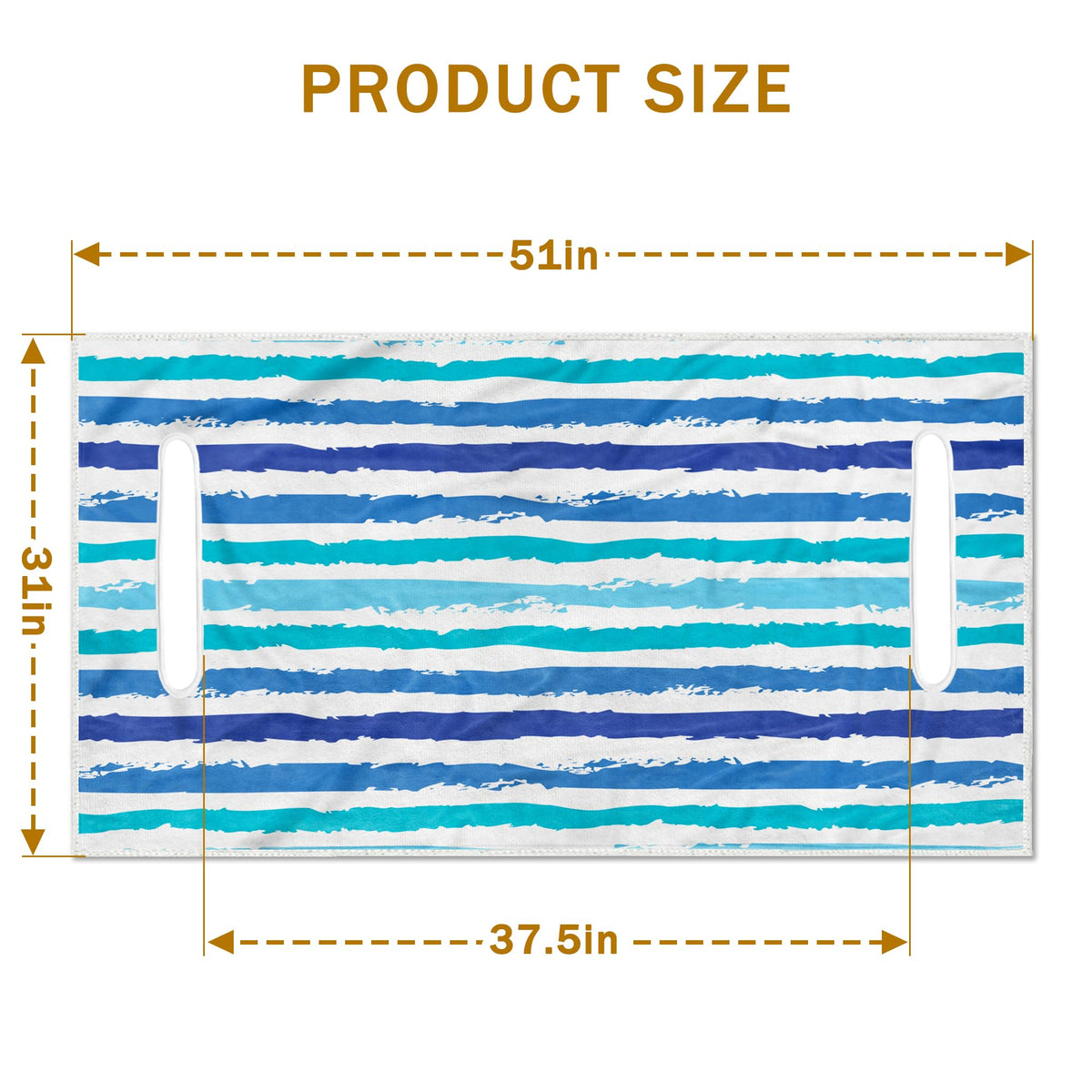 All-season seat blanket to stay comfortable in heat or cold.