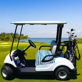 Compatible with EZGO, Club Car, Yamaha and other two-seat carts.