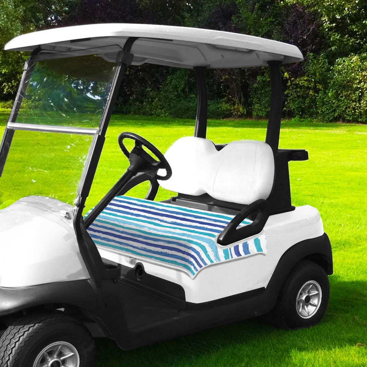 Machine washable for easy cleaning after rounds.