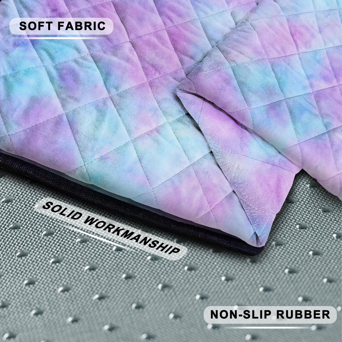 YOKYHOM non-slip backing keeps the cover in place.