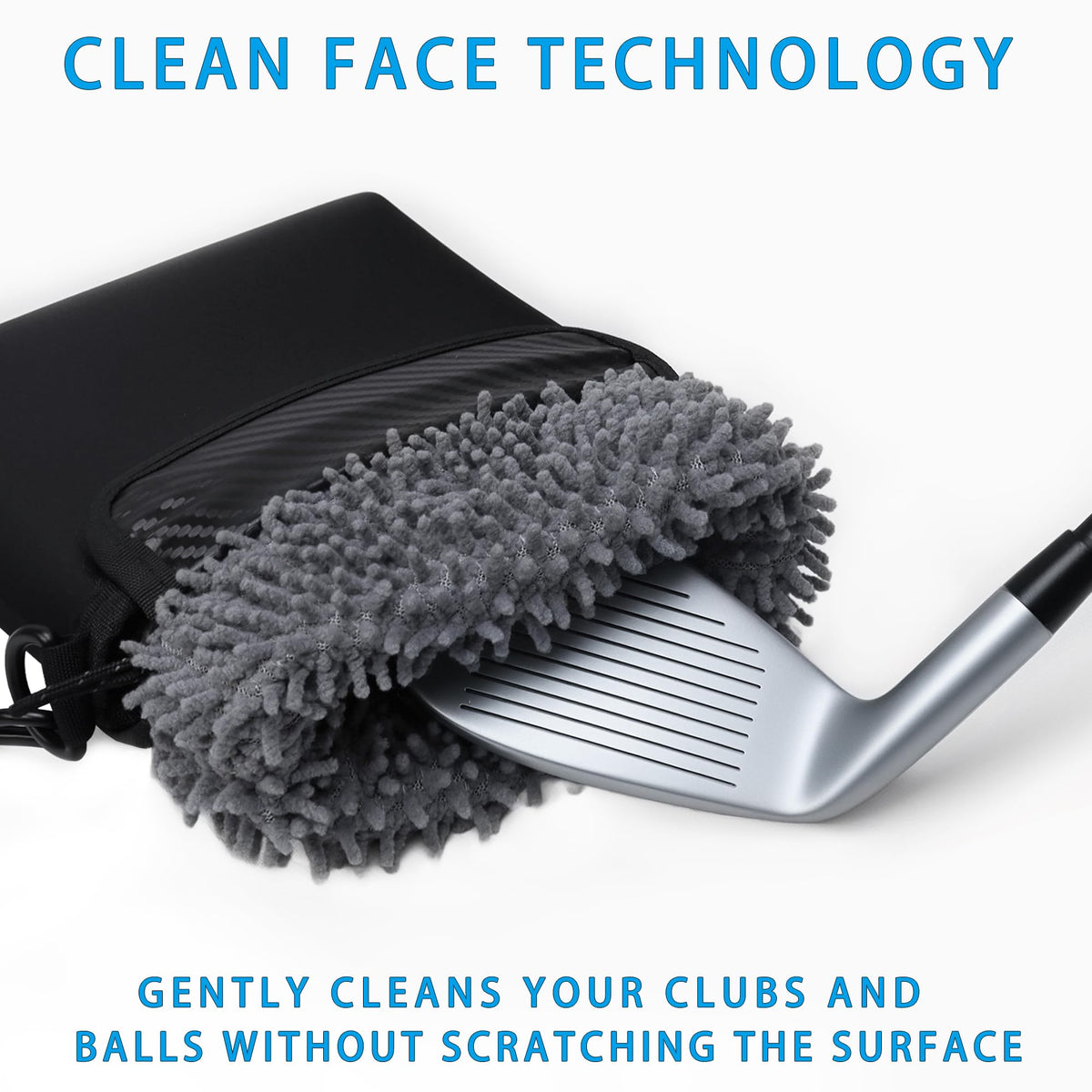 YOLIBON detachable clip provides quick access on the green.