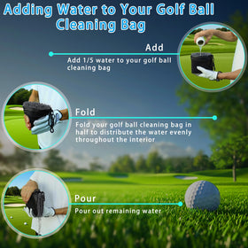 YOLIBON removable bag for easy machine washing after rounds.