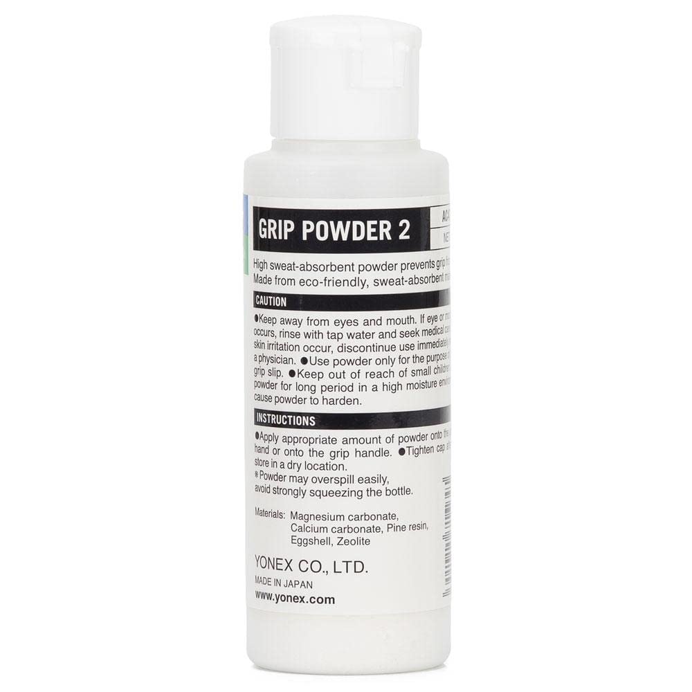 Yonex Grip Powder 2 eco-friendly formula supports comfortable grip without slipping