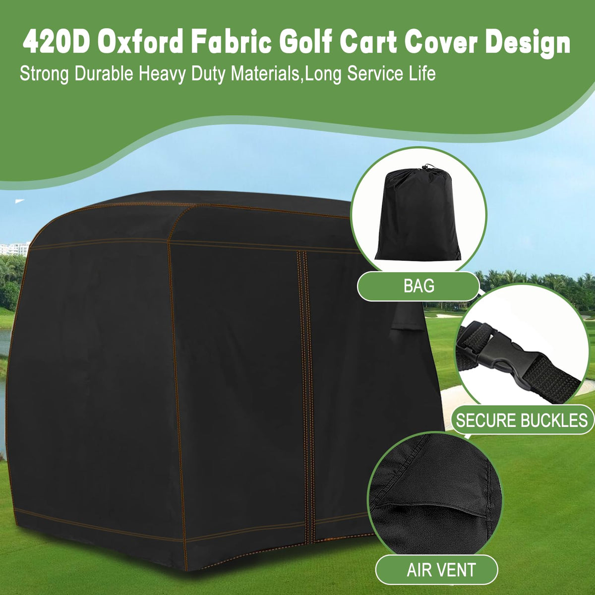 YONQIFON includes a storage bag for compact storage and transport.