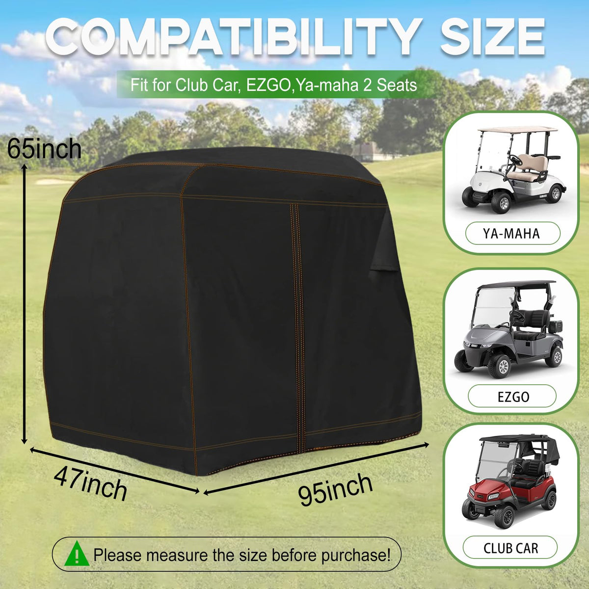 YONQIFON total protection for dirt, sun, rain, and other outdoor elements.