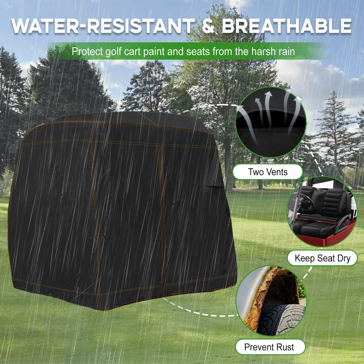 YONQIFON universal fit for Yamaha, Club Car and EZGO models.