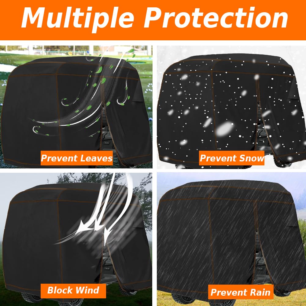 YONQIFON weatherproof seams prevent water seepage during heavy rain.
