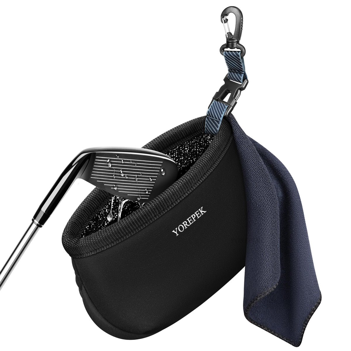 YOREPEK 360-degree rotating clip enables fast access on the move