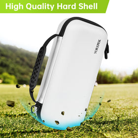 Built-in carabiner clip on YOREPEK case for easy travel