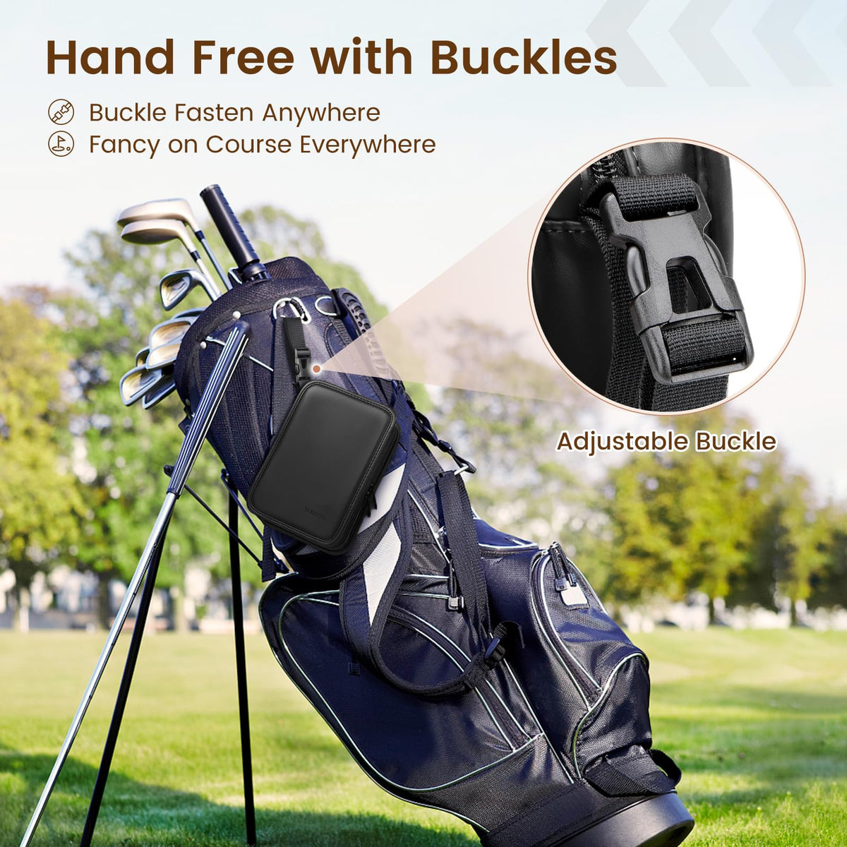 YOREPEK 12 golf tees with marking system to guide shots