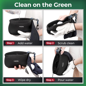 YOREPEK high-friction microfiber lining detail lifts dirt without scratches