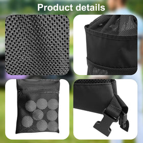 YoSonwChing inner pocket holds 8-10 golf balls organized and visible