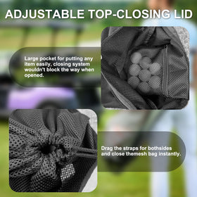 YoSonwChing oxford mesh material blends durability with breathability for course use