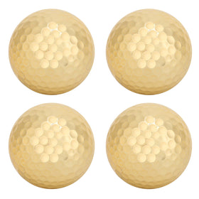 Yosoo Health Gear gold plated ball gift pack ideal for golfers and enthusiasts.