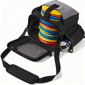 Yosoo Health Gear disc bag with multi-pocket layout for quick gear access.