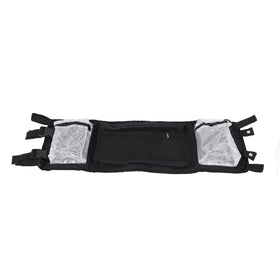 Yosoo Health Gear golf cart overhead storage bag installs without tools for quick setup.