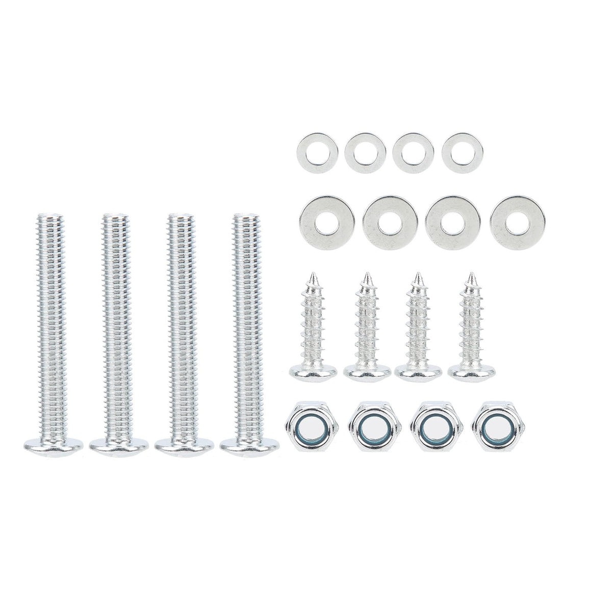 ABS clamps and mounting hardware for tool-free install by Yosoo Health Gear