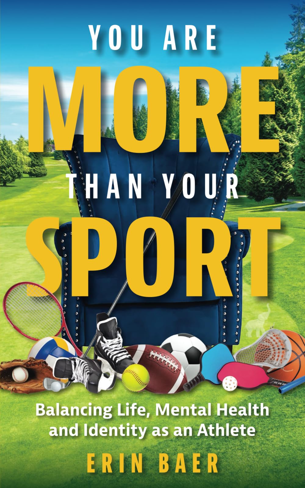 You Are More Than Your Sport book cover showing resilience beyond sport.