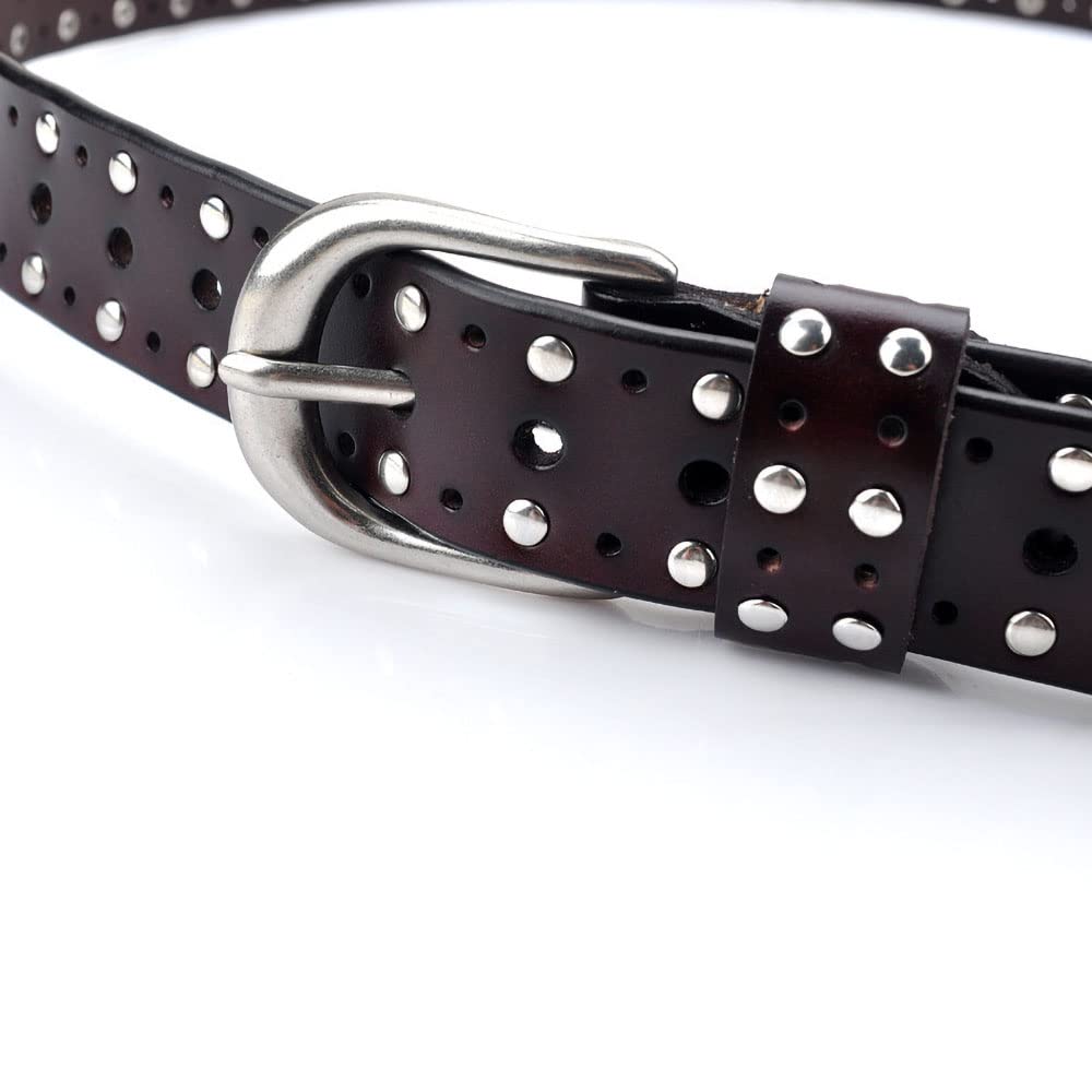 YOU&M Gift-ready belt adds a bold red accent