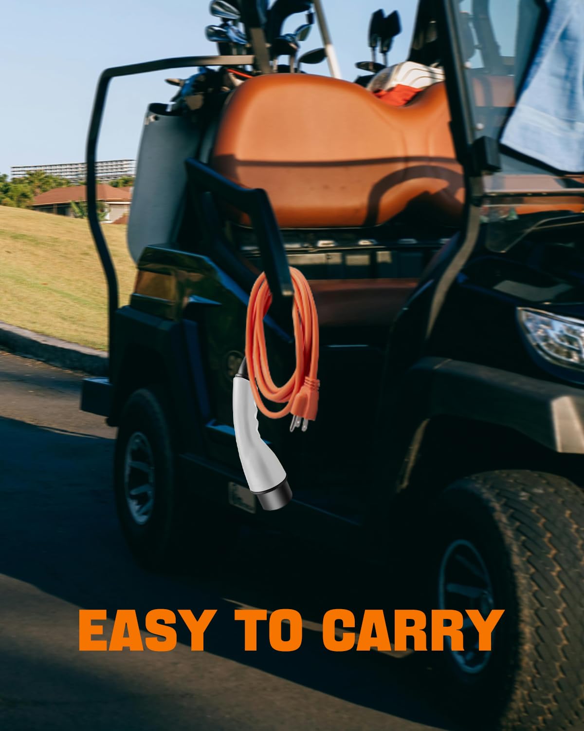 yourheey 10ft length enables convenient charging in garages and pits.