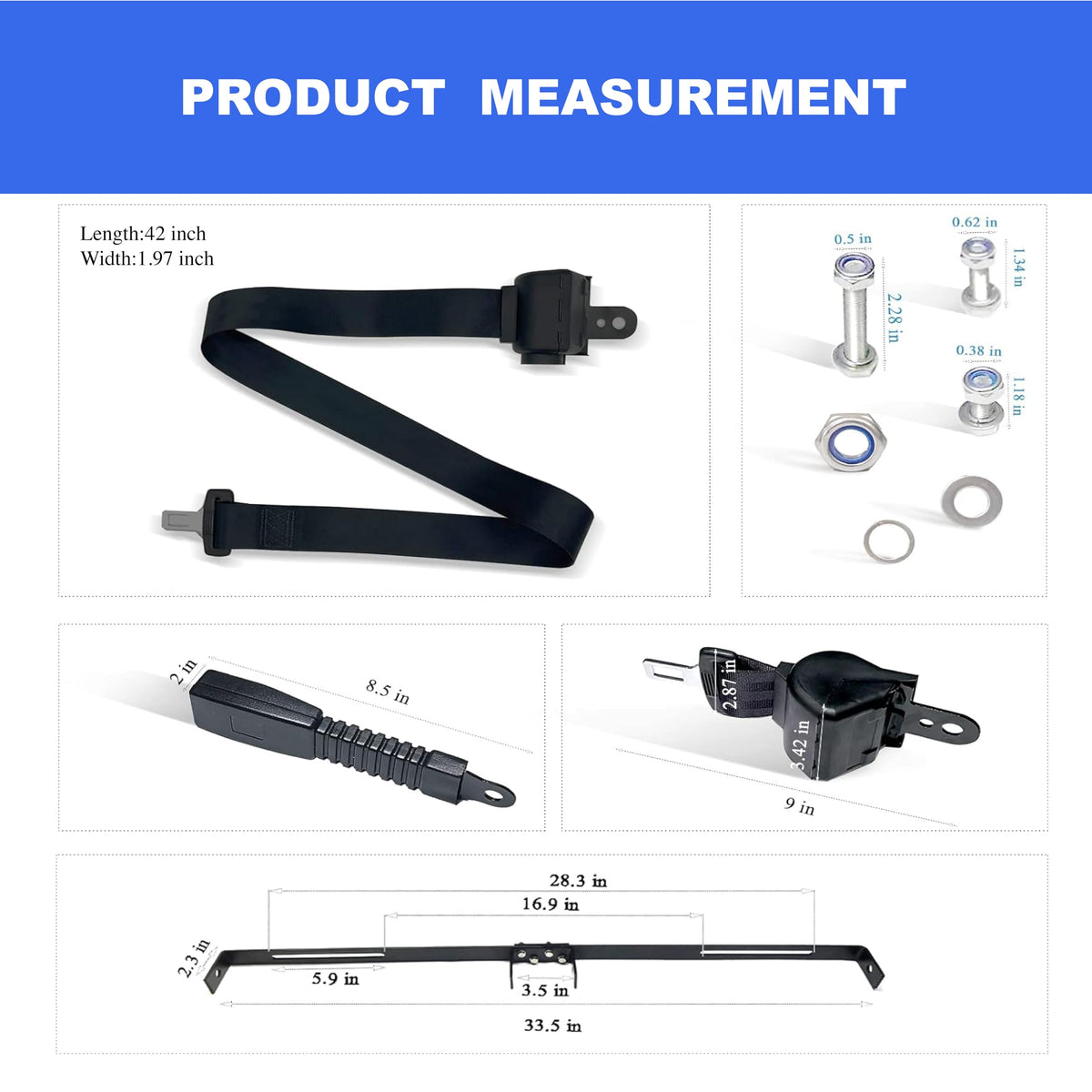 YOUXIFUN stainless steel screws resist rust for long life.