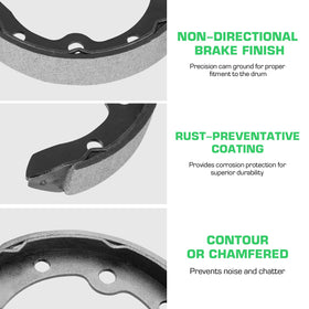 Youxmoto brake shoes kit Yamaha G1-G11 assembly shows broad compatibility across models