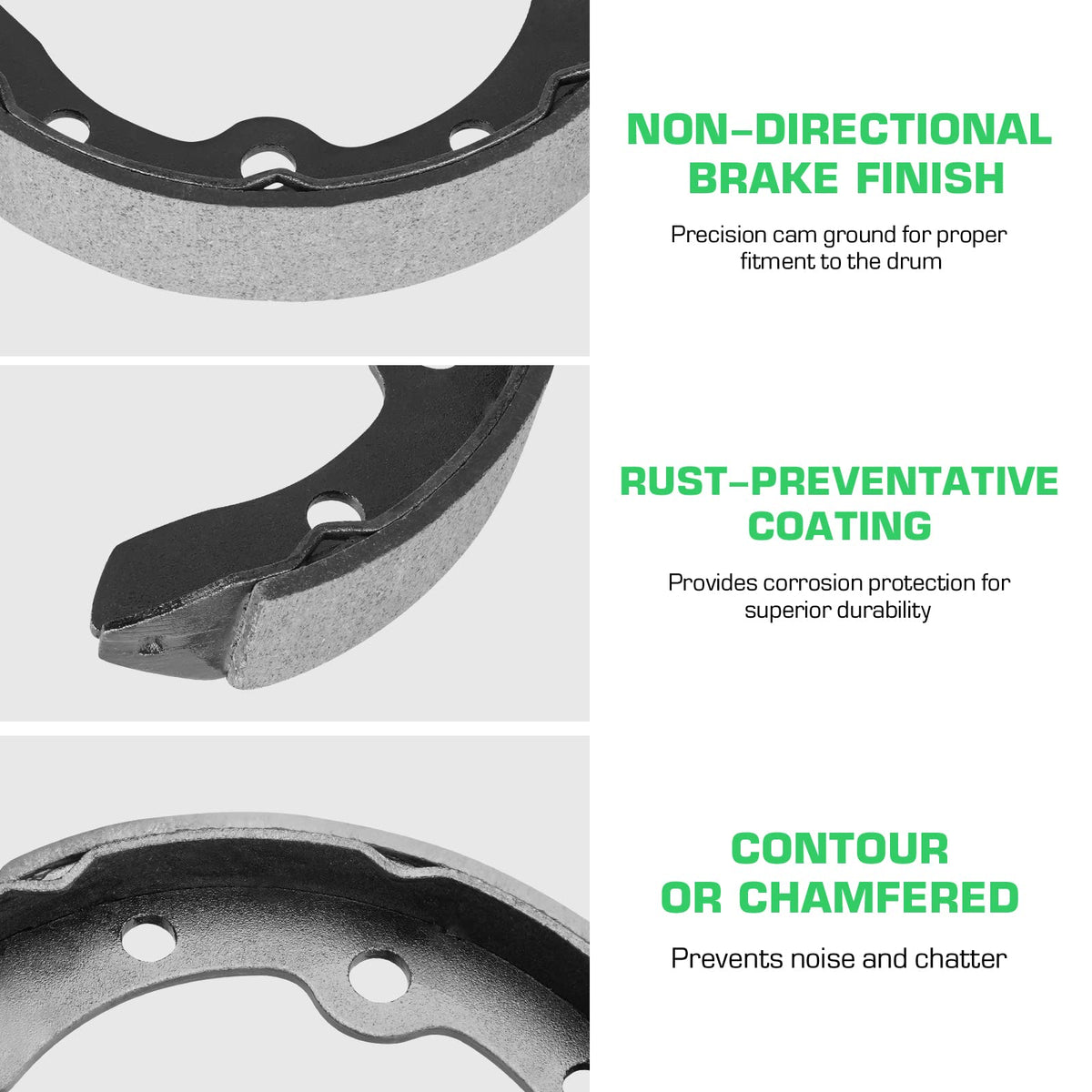 Youxmoto brake shoes for Yamaha G1/G2/G8/G9, replacement option and fit