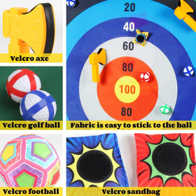 Yoyoom bean bags 8 provide versatile throwing targets and practice.