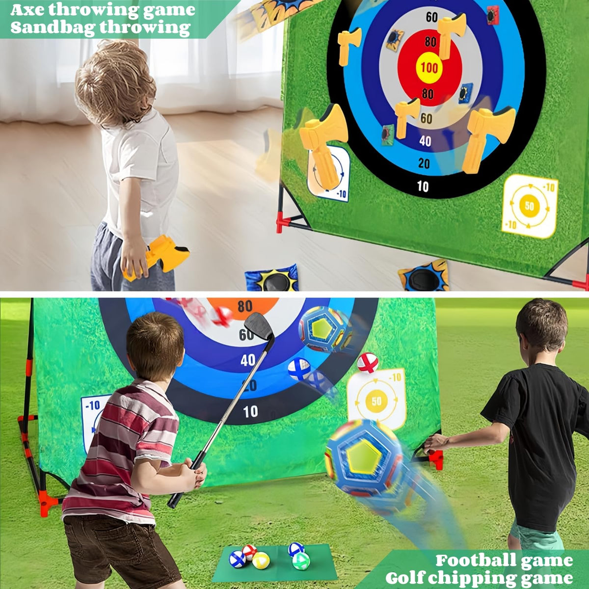 Yoyoom sticky balls 16 enable fast target practice and scoring.