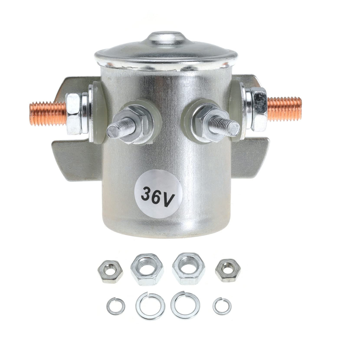 YRANZO 36V solenoid relay terminal block supports clean battery-to-starter connections
