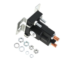 YRANZO four-terminal solenoid assembly shown with robust contact points.