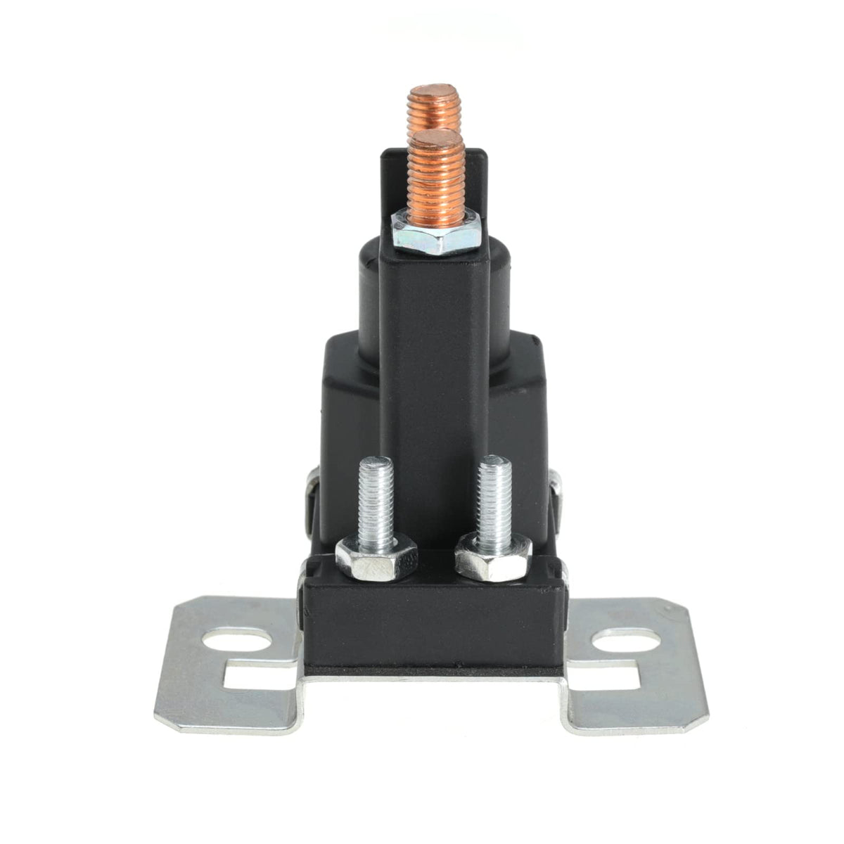 YRANZO solenoid side view highlighting compact four-terminal design.
