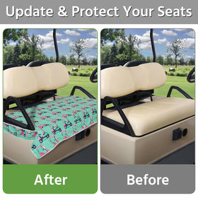 yrhsnclsdg Premium microfiber keeps seats clean and refreshed.