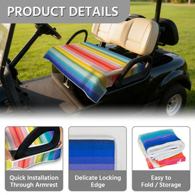 yrhsnclsdg durable stylish seat towel enhances cart appearance
