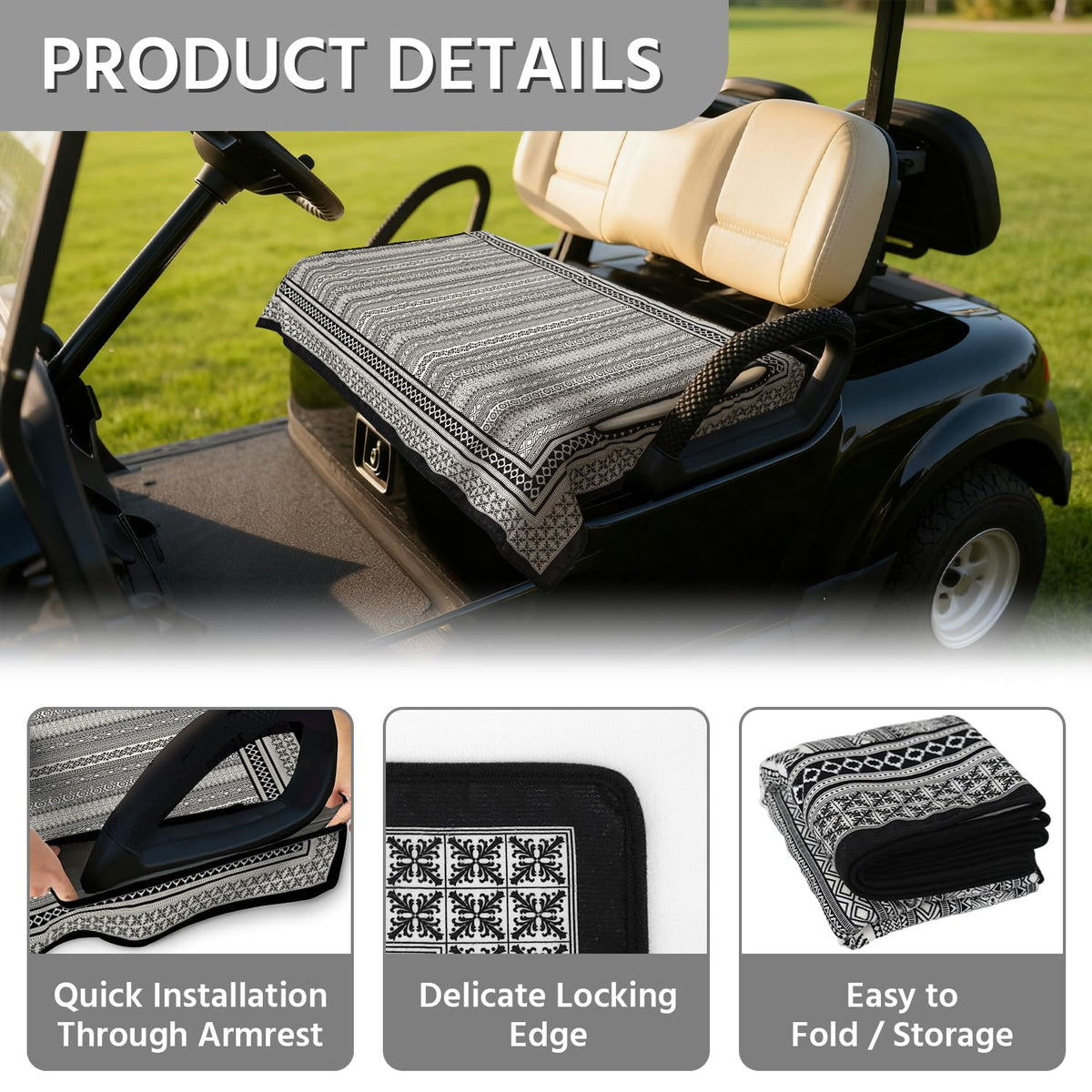 yrhsnclsdg durable-stylish-seat-cover durable protection and stylish upgrade for carts.
