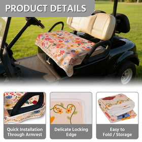 yrhsnclsdg durable and stylish seat towel enhances your cart's look.