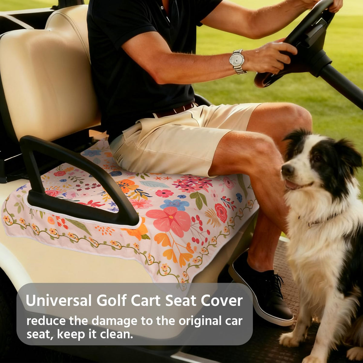 yrhsnclsdg gift-ready seat cover for golf lovers, ideal for enthusiasts.