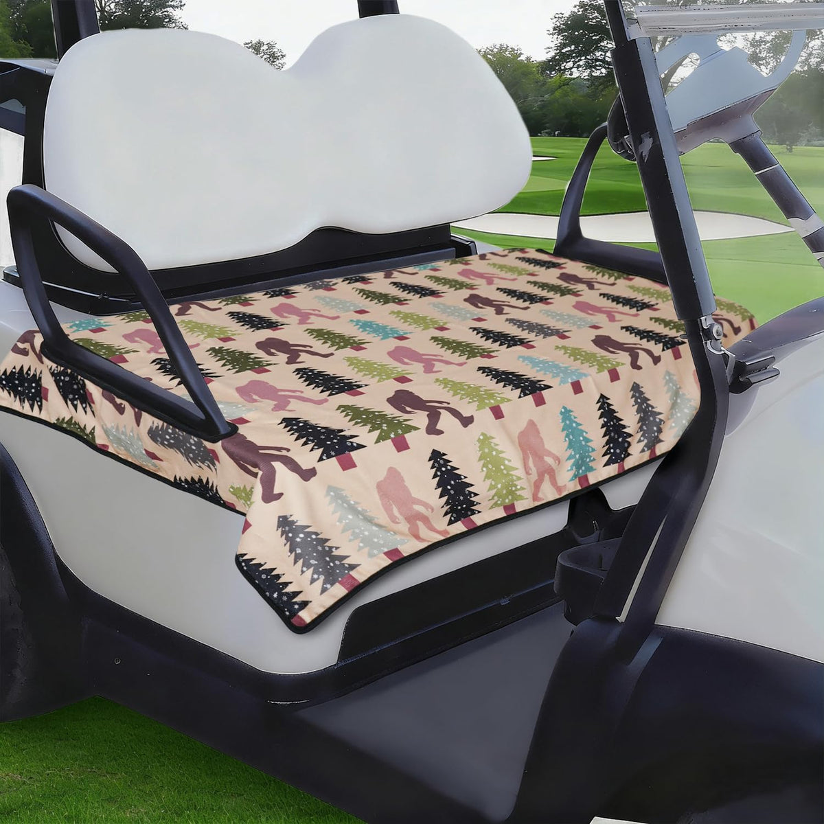 yrhsnclsdg golf cart seat cover universal fit protects seats from wear and dirt