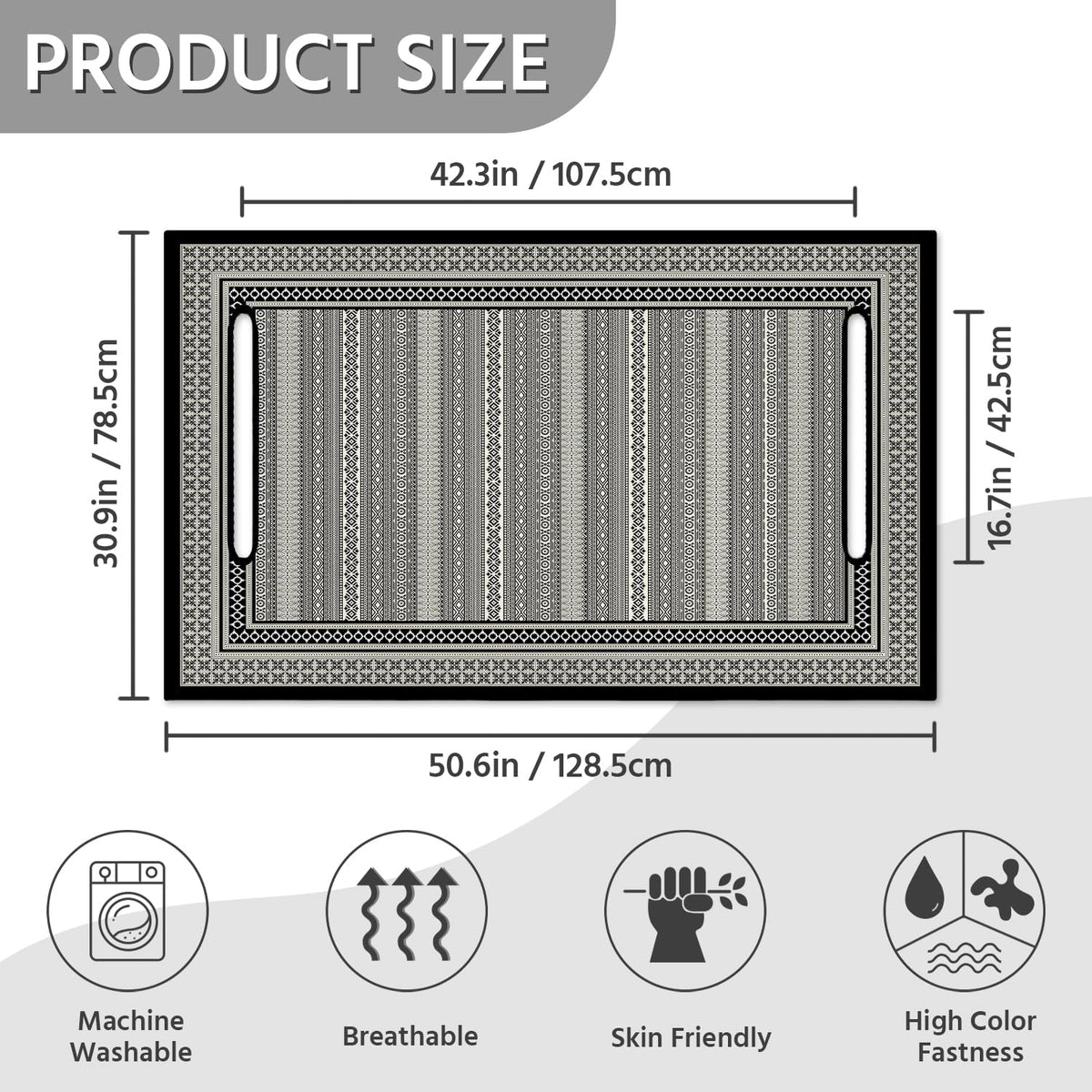 yrhsnclsdg microfiber-seat-blanket soft microfiber keeps cart seating comfortable.