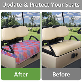 yrhsnclsdg installed on a 2-seat cart ready for everyday use