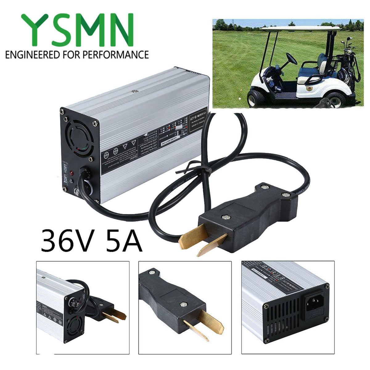 YSMN automatic trickle mode helps avoid overcharging and maximize battery life