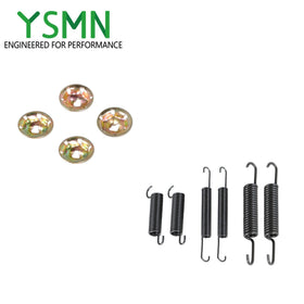 Installation instructions for YSMN brake shoes spring kit included