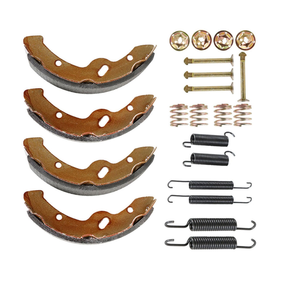 YSMN brake shoes spring kit packaging ready for replacement