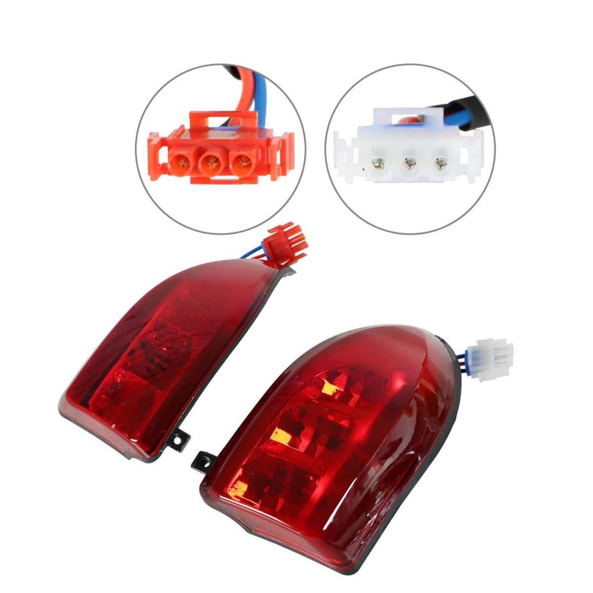 YSMN left taillight assembly for Club Car Precedent improves signaling.