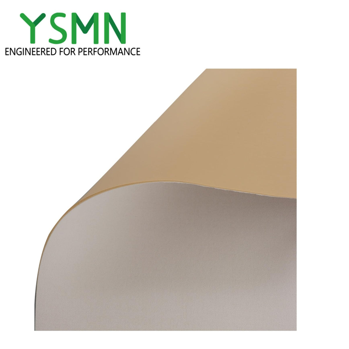 YSMN leather seat cover material close-up detail