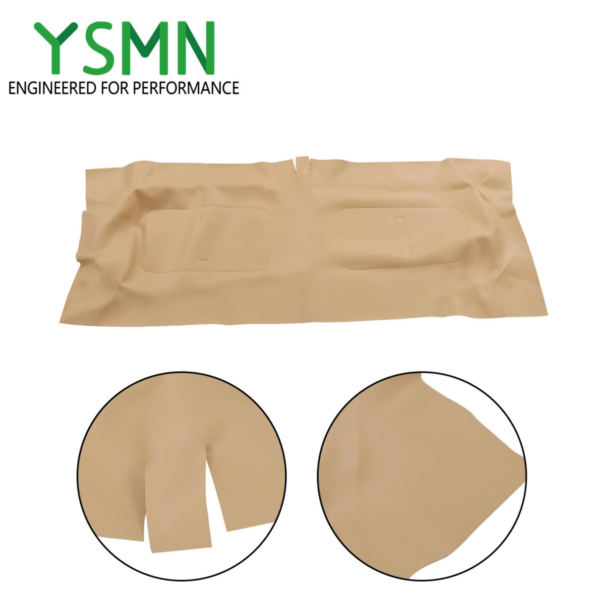 YSMN installation guide image for EZGO backrest cover