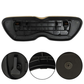 YSMN golf cart interior upgrade adds beige style and comfort for Club Car.