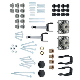 YSMN Golf Front End Kit assembly view for Club Car Precedent front-end repair