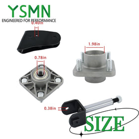 YSMN control arm iron sleeves ensure proper fit across Precedent variants