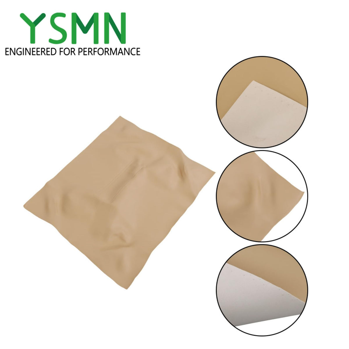 Durable leather-like material with stylish finish for golf cart interior